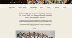 Desktop Screenshot of annebobroffhajal.com